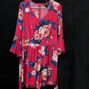 Ashley Stewart Floral Romper